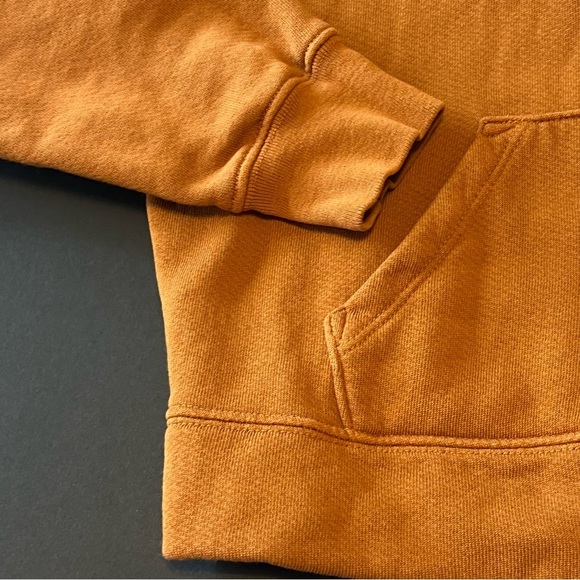 MYLES PRICE SuperLux Pullover Hoodie, cropped, rust color, Size 1/S - Picture 11 of 11